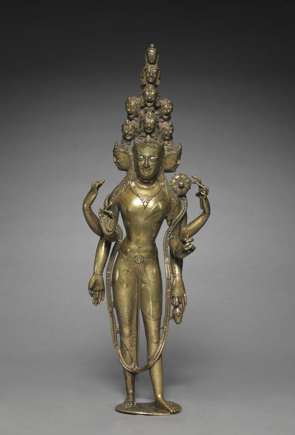 331 Eleven-headed Avalokiteshvara, mid-1000s Western Tibet,