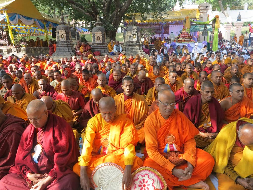 9 th International Tipitaka Chanting Ceremony, Bodhgaya The steady increase in the numbers attending the International Tipitaka Chanting Ceremony is most encouraging,