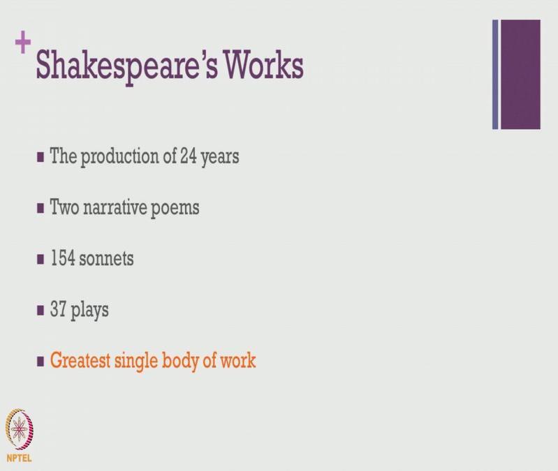 (Refer Slide Time 22:56) portrait of Shakespeare that we find over here, that is known as the Droeshout portrait because it was made by Martin Droeshout.