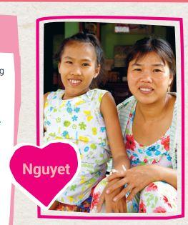Nguyet s case manager believes, "Whenever they are supported and cared for properly, children with disabilities can [achieve] change.
