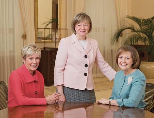 Women Leaders Join Church Councils The Church has invited women to serve on three major leadership councils. Sister Linda K.