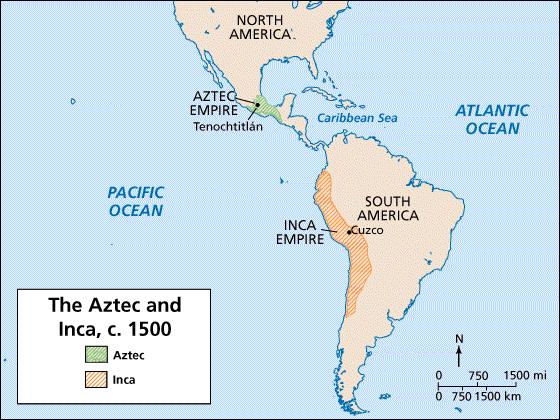Empires of the Americas Empire-building reached an unprecedented scale Political styles of Aztec & Inca profoundly different However both