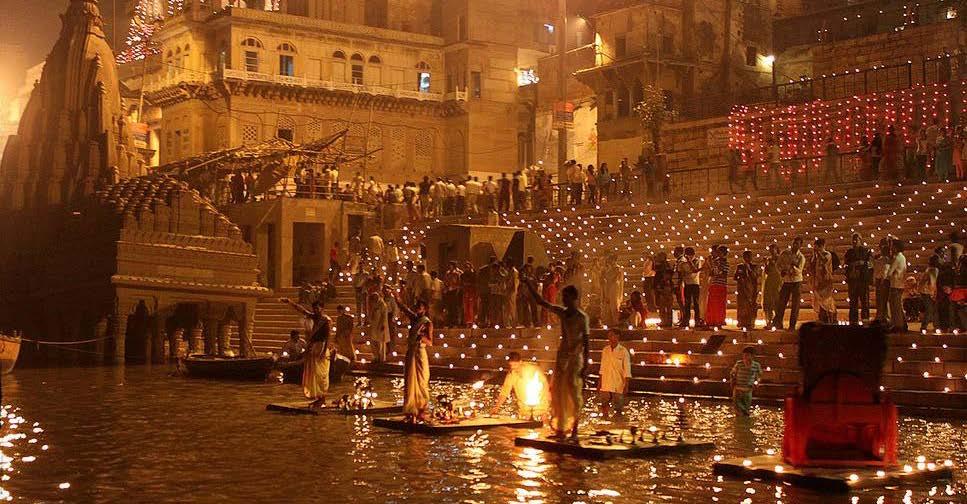 We ll also meditate at an ancient Durga temple, receive a blessing at the Kashi Vishwanath temple, walk through the ancient streets of Varanasi and attend the famous Arati celebration in the
