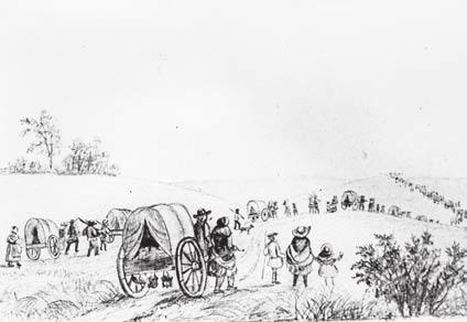 It had come across Iowa, had passed through Council Bluffs, and was then crossing Nebraska. C. C. A. Christensen had been a member of a handcart company.