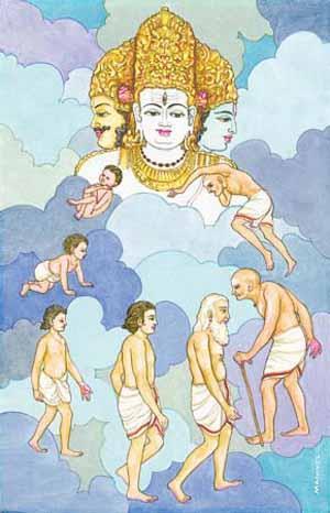 The Hindu Tradition Reincarnation Reincarnation is determined by the law (dharma) & causality (kharma) Male discourse
