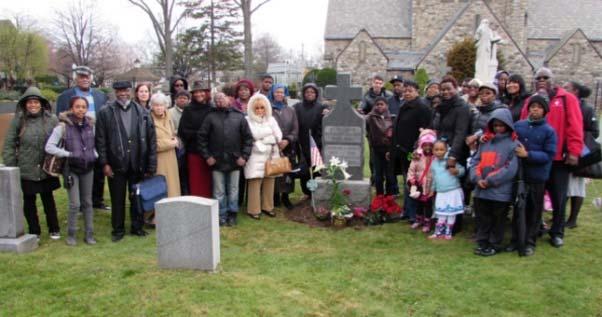 Quinn, Westbury, L.I., to mark the 76th anniversary of his death. Msgr. Theophilus Joseph, a priest from St. Lucia, West Indies, celebrated Mass in St. Brigid s Church. In his homily, Msgr.