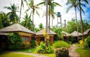 individual Deluxe Garden View Bungalows, each with either a