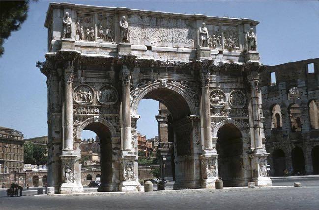 Rome: Arch of Constantine: south