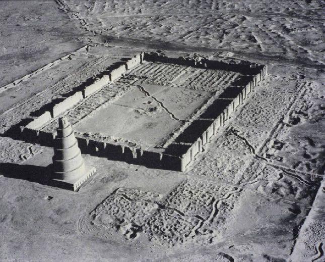 Samarra (near Baghdad). Founded 836. Mosque of al-mutawakkil (r.