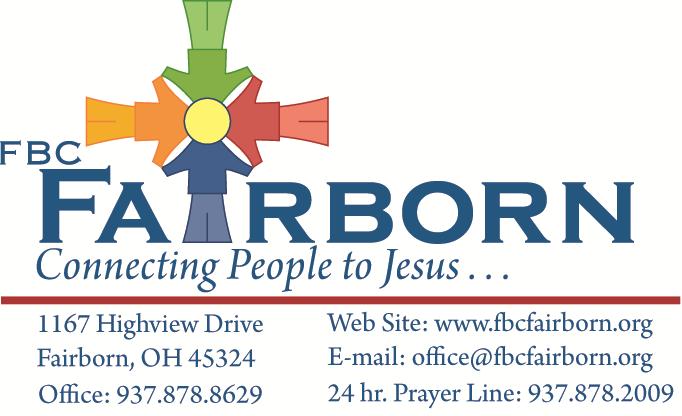 You ve Got Mail from 1) The family of Bob Kesner 2) Fairborn FISH 3) FBC Fairborn s funeral luncheon coordinators