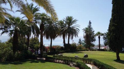 From there we ll visit the Mt. of Beatitudes where Jesus preached the Sermon on the Mount.