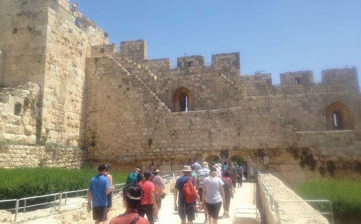 Day 11 Tues 21 March 2017 WESTERN WALL TUNNELS, CITY OF DAVID, SOUTHERN STEPS, BETHLEHEM This morning we will once again enter the Old City Walls, and walk down to the Western Wall tunnels and enjoy
