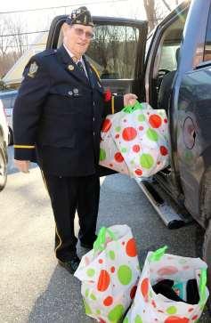 LEGION POST HELPED MAKE VETERANS HOLIDAYS BRIGHTER STERLING - For the past five years, members of the Hiram O.