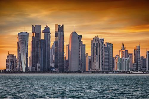 Country in Focus: Qatar October 15-31, 2018 BACKGROUND Qatar, a small country located on the Arabian (Persian) gulf off the Eastern shore of Saudi Arabia, gained its independence in 1971 and has been