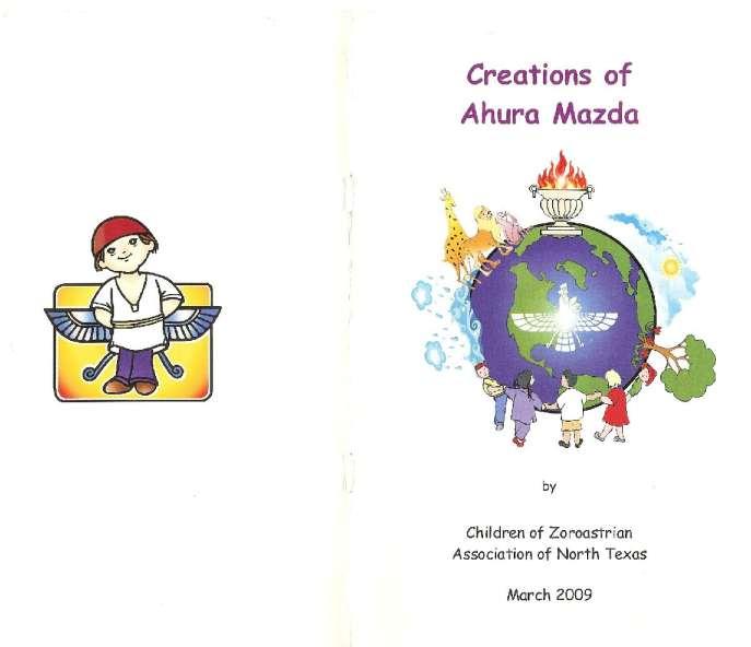 ZANT (Dallas) Children Book - Creations of Ahura Mazda