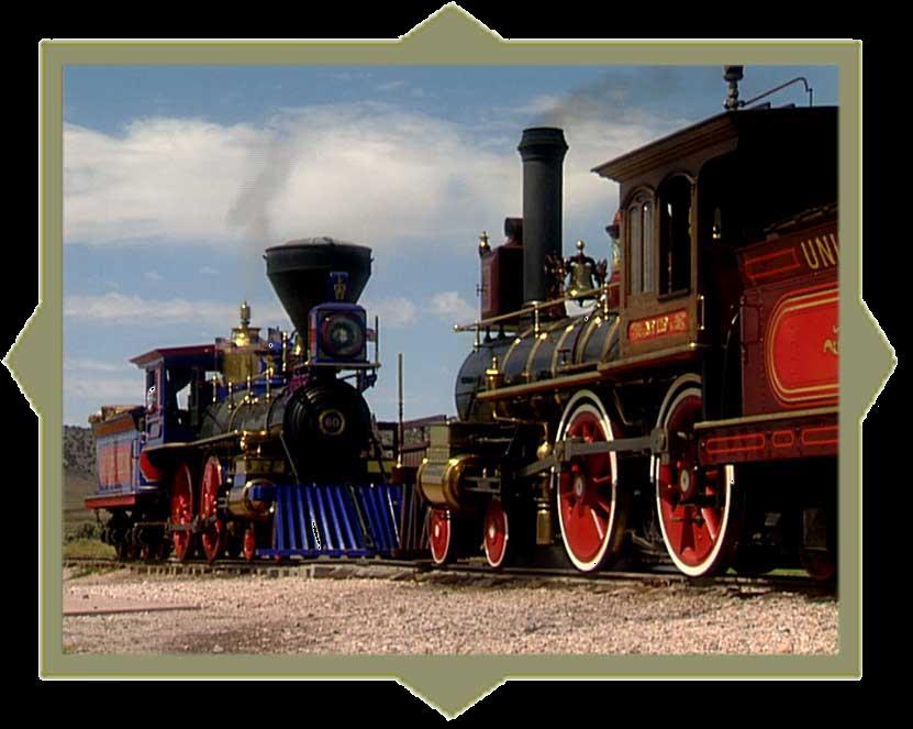 In 1863, two companies began the race to build the first transcontinental railroad.