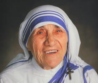 Born in 1910, in Skopje, Macedonia, Mother Teresa taught in India for 17 years before in 1946 she experienced her "call within a call" to devote herself to caring for the sick and poor.
