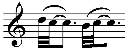 Terdapat beberapa ketelitian gaya not bagi ornamentasi dalam muzik Barat iaitu Acciaccutura, Appoggiatura, Mordent, Trill, Turn; dan Glissando.
