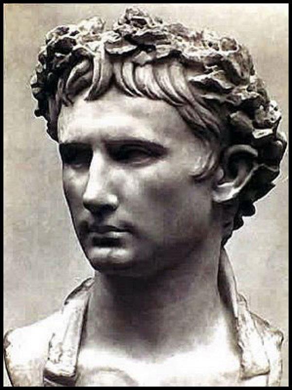 Caesar Augustus 1. Founder and first emperor of the Roman Empire 2.