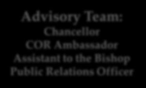 Advisory Team: Chancellor COR Ambassador