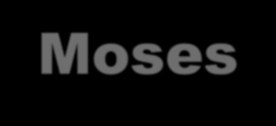Covenant with Moses o The Israelite people are enslaved in Egypt for two hundred years o God appoints Moses to lead them to freedom the Exodus (Gk.