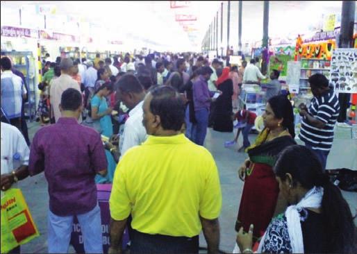 Pugalendhi said that the book fair, set up across 2 lakh square feet, features 777 stalls selling books in various languages and on different subjects. The entry fee is Rs.