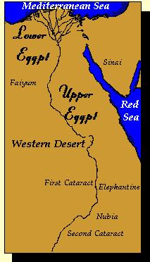 Lower Egypt- in the delta region