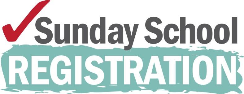 Sunday School Registration Forms Sunday School will start again on Sunday, September 13th. Sunday School Registration forms are available in the narthex. One form per family is all that is needed.