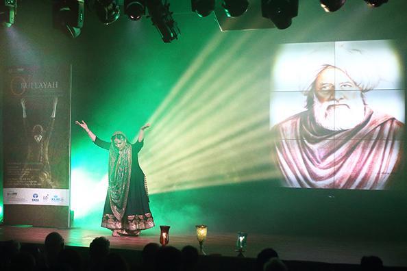 Concert featured Qawwals from Punjab and Sufi Kathak danseuse Manjari Chaturvedi, the approximately 75 minutes concert brought to life the profound poetry of Baba Bulleh Shah.