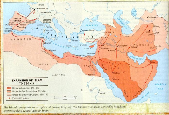 Arab Rule The Arabs were now united and expanded their territory instead of fighting each other.