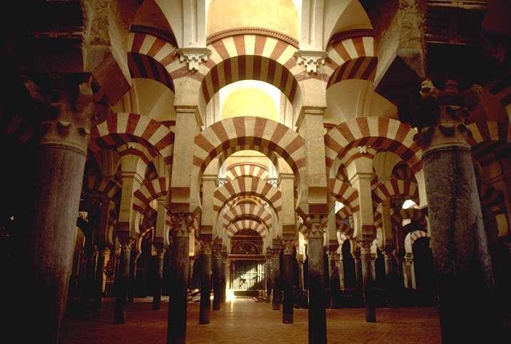 Great Mosque of Cordoba, Spain Ninthcentury mosque in southern Spain.