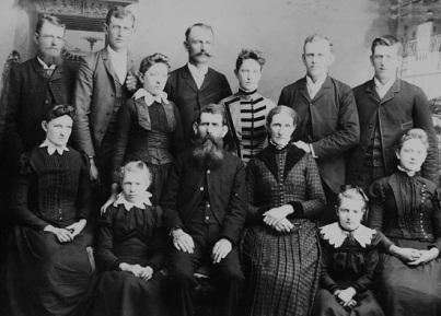 After William s return in 1858 during e Utah War, William and Mara Ann raised a large family togeer, ultimately settling in Provo where Mara Ann became well-known for making beautiful leaer gloves,