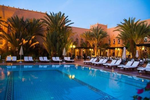 Berber Palace, Ouarzazate Built glamorously on a high perch in the style of a kasbah (fort) the Berber Palace combines facilities with high-quality service, plus plenty of authentic Berber materials,