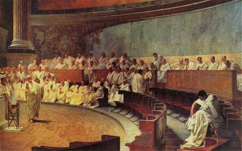 The Roman Republic Consuls (at the highest level) held power that extended over the lands Rome ruled.
