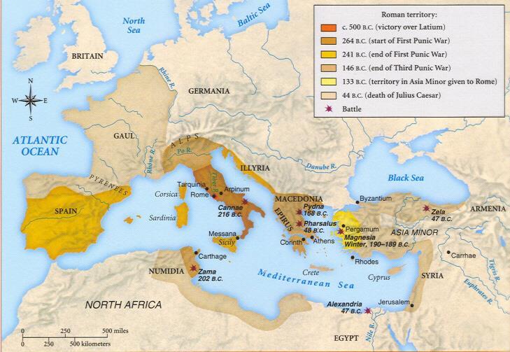 The Republic Expands (350 B.C.