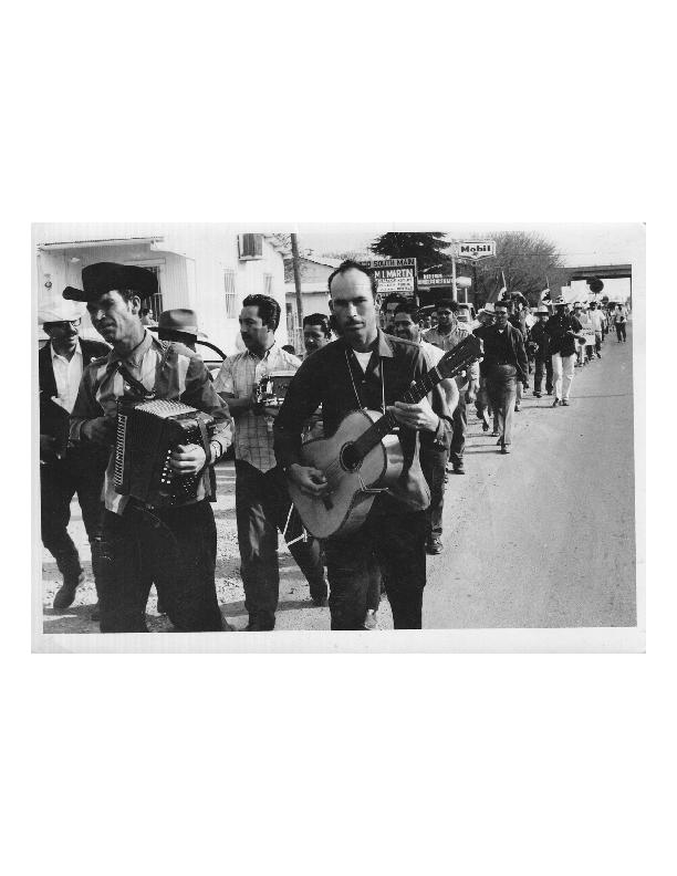 When la peregrinacion began in 1966, Jesus Marin, still the president of the Porterville FWO, organized the members to assist the peregrinos.