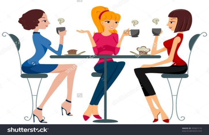 us for Women s coffee & conversation on