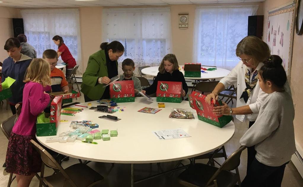 SBC Participates in Operation Christmas Child