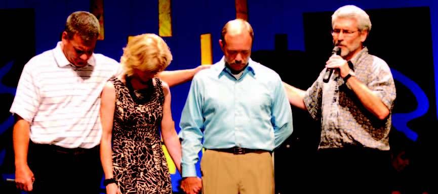 We have to be Matt Boyers and Tim Bertsche praying over Rocky and Sue Rocholl at Convention 2010.