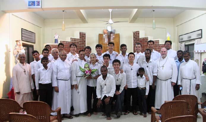 News in Brief Australia's solidarity Sri Lanka: Seven new novices in Tudella Young Vine and Branches Growing into the Light The Marist Fathers and Brothers of Australia have created an association to