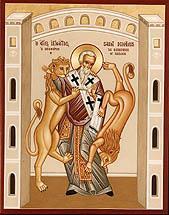 The three-fold ordained ministry Ignatius, Bishop of Antioch, was the first to write of the three-fold structure of ministry we know today.