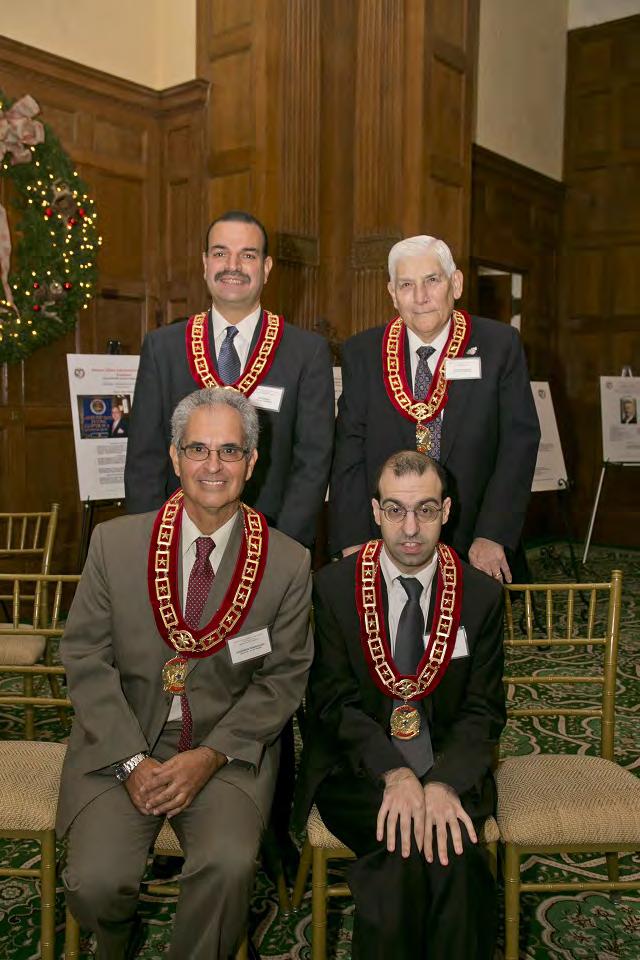 AHEPA Empire State District 6 Lodge Executive Officers Seated: Demi Pamboukes