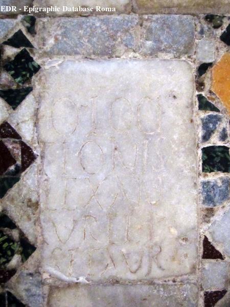 the floor of the church of S.
