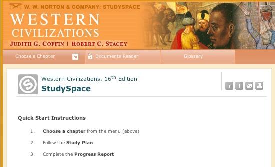 Organize, Learn, and Connect with StudySpace Review your reading assignments Interactively