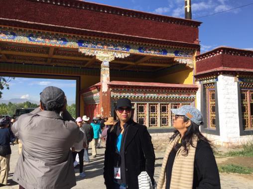 Sera Monastery (2nd largest monastery in Tibet, very large universities