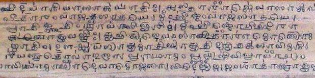 Palm leaf manuscripts of the