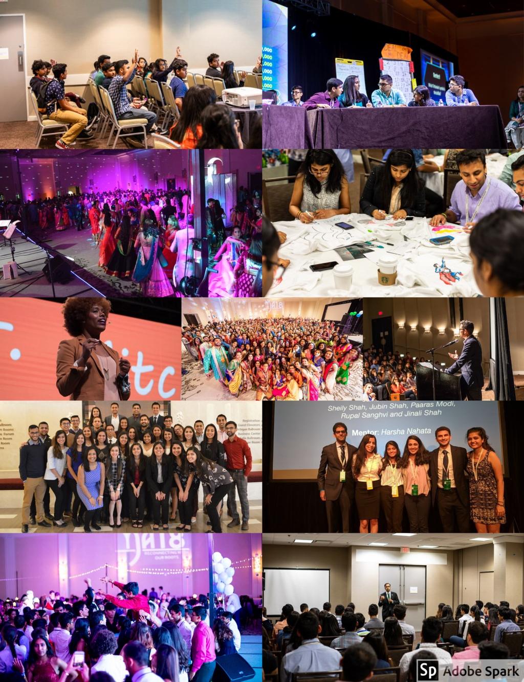 They interacted with 128 thought provoking speakers in 184 engaging sessions that focused on Jain education, lifestyle, career and networking, diversity and inclusion, and current events and social