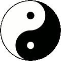 Daoism The Ying-Yang is the symbol of Daoism. It represents harmony through opposing forces in nature.