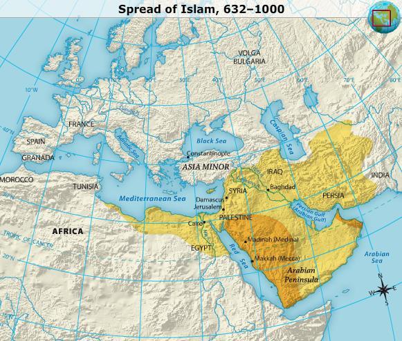 Arab Empire under at