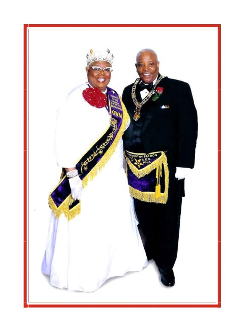 Join us as we honor our Grand Worthy Matron and Grand Worthy Patron To request tickets,